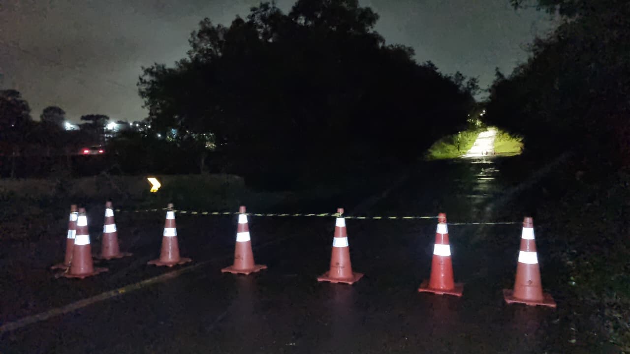 Após 126,8 mm de chuva, São Pedro fecha as torneiras e alagamentos se ‘desfazem’ em Cascavel