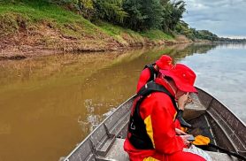 Buscas por jovem desaparecido no Rio Ivaí mobilizam bombeiros em Douradina