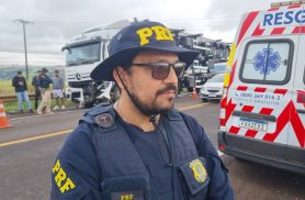 Caminhão realizando ultrapassagem proibida pode estar envolvido em acidente com morte na BR-369, diz PRF