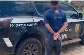 Homem foragido há 10 anos por homicídio é preso