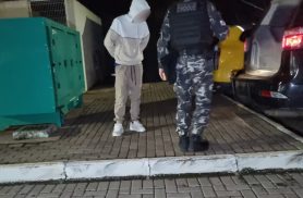 Rapaz é detido com pistola e munições no Cascavel Velho