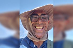 Toledano Joelci já percorreu 727 km a pé em peregrinação até Trindade (GO)