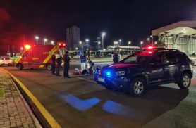 Mulher é atropelada em frente ao Terminal Oeste