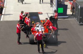 Leclerc lidera primeiro treino livre do GP da Hungria, mas enfrenta problema mecânico no fim da sessão