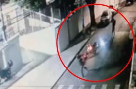 Guarda municipal fica ferido após trocar tiros com ladrão