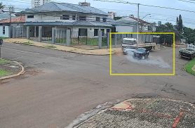 Veja como ocorreu forte acidente entre Montana, Geely e caminhão