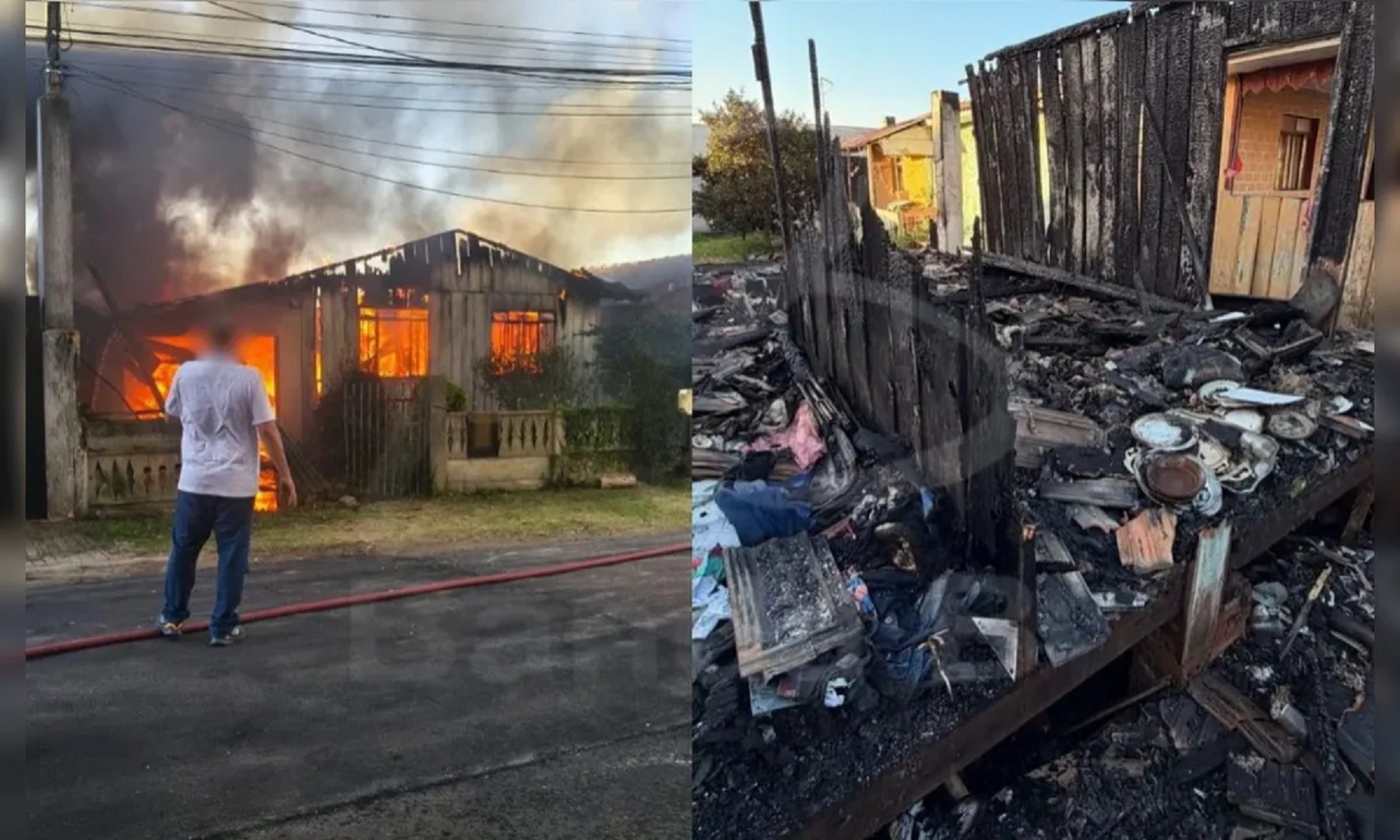 Imagem referente a Menino de 11 anos salva bisavó de 104 anos de incêndio