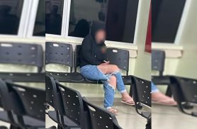 Vídeo registra momentos antes de mulher ser conduzida da UPA Veneza pela GM