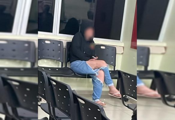 Vídeo registra momentos antes de mulher ser conduzida da UPA Veneza pela GM