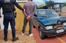 Motorista bêbado é preso após causar acidente na Avenida Tito Muffato, em Cascavel