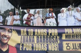 Homenagem a Luana Barbosa marca a 11ª Marcha das Mulheres Negras em SP