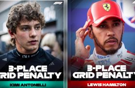 Antonelli punido, Leclerc livre: por que a FIA decidiu diferente no mesmo sábado