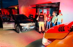 Homem fica em estado grave ao ser baleado em BMW blindada