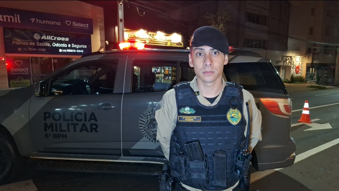 Tenente da PM explica dinâmica de grave acidente que deixou casal ferido no Centro