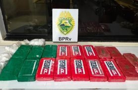 ROTAM apreende quase 20 quilos de cocaína e crack escondidos em tanque de combustível ROTAM apreende quase 20 quilos de cocaína e crack escondidos em tanque de combustível