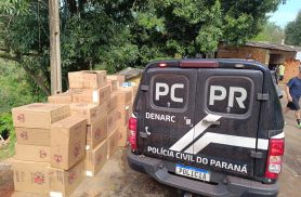 Polícia Civil apreende 50 caixas de cigarros contrabandeados em Foz do Iguaçu Polícia Civil apreende 50 caixas de cigarros contrabandeados em Foz do Iguaçu