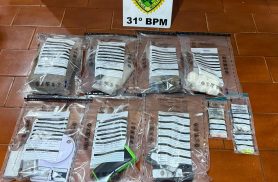 Casal é preso com grande quantidade de drogas após denúncias em Palotina