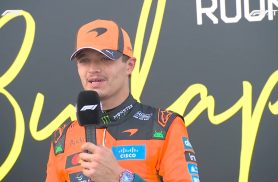 F1: Lando Norris vibra com desempenho do carro na Hungria: 'Estava ótimo de pilotar'