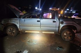 Homem morre e jovem fica gravemente ferido após capotamento na BR-369