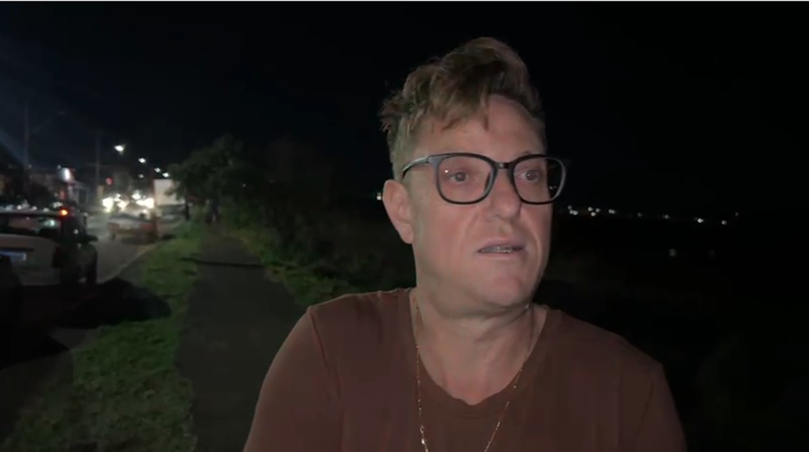 Motorista de Corsa diz que patinete estava sem iluminação: “Quando vi, ele já estava em cima”