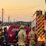 Imagem relativa a Incêndio em residência deixa morador ferido no bairro Lagoa Dourada, em Foz do Iguaçu
