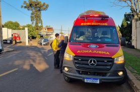 Adolescente de 17 anos é vítima de atropelamento no Bairro Cancelli, em Cascavel