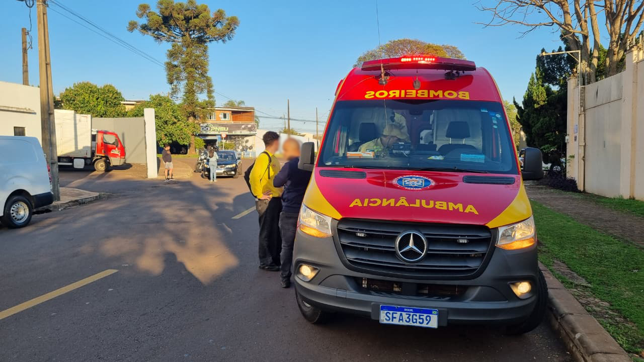 Adolescente de 17 anos é vítima de atropelamento no Bairro Cancelli, em Cascavel