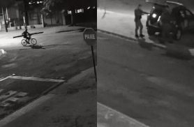 Câmeras flagram furto e prisão de ladrão no Bairro Canadá