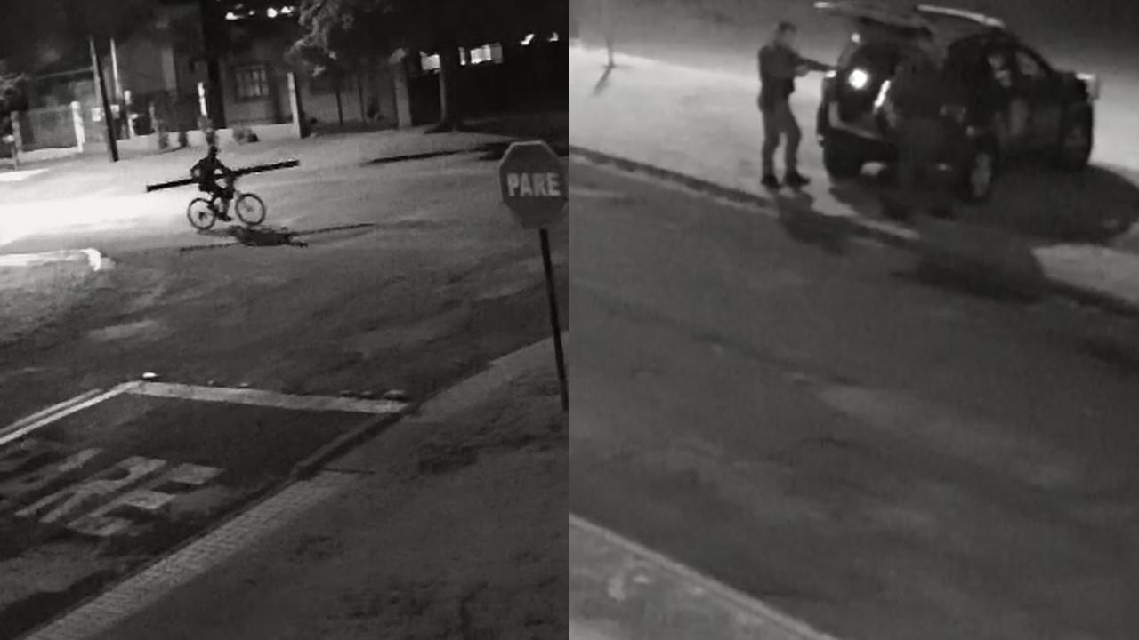 Câmeras flagram furto e prisão de ladrão no Bairro Canadá
