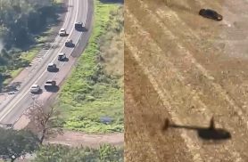 Vídeo mostra intensa perseguição da Polícia Militar e apreensão de quase 500 kg de maconha Vídeo mostra intensa perseguição da Polícia Militar e apreensão de quase 500 kg de maconha