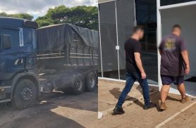 Motorista é detido e caminhão com adulterações é apreendido em Cascavel
