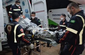 Homem é esfaqueado seis vezes durante briga em Paiçandu; suspeito é preso após torcer o joelho na fuga
