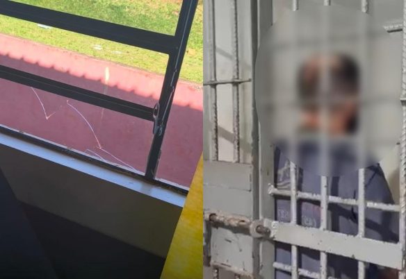 Homem é preso após ameaçar servidores e quebrar janelas em CRAS em Toledo