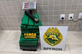 BPFRON, PRF e Força Nacional apreendem drogas avaliadas em R$ 70 mil BPFRON, PRF e Força Nacional apreendem drogas avaliadas em R$ 70 mil