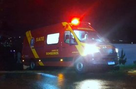 Idoso de 90 anos é socorrido após queda em lar de idosos no Bairro São Cristóvão