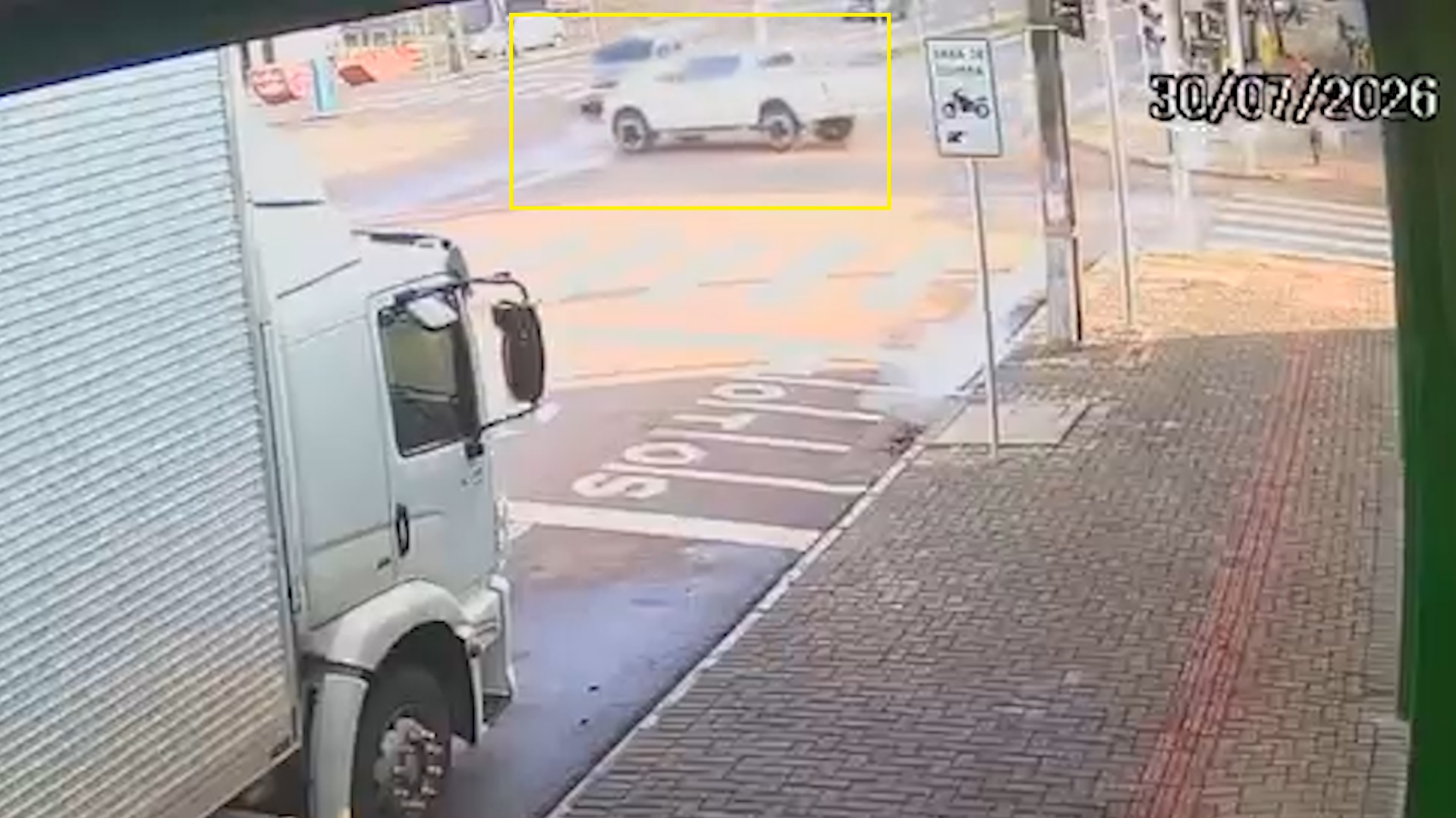Veja como ocorreu forte acidente entre Spin e Frontier em Cascavel