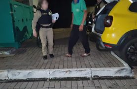 Motorista é detido após ser flagrado dirigindo em zigue-zague com Gol em Braganey