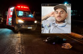Jhonny Hoffman dos Santos é o motociclista morto em acidente na BR-369, em Cascavel