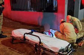 Homem agredido com garrafada na nuca, é socorrido pelo Siate no Interlagos