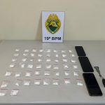 Imagem relativa a Homem é preso com 50 papelotes de cocaína após fugir de abordagem em Toledo
