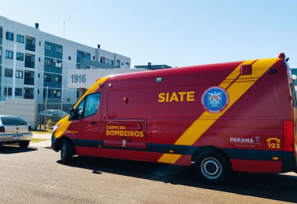 Criança é socorrida em apartamento no Riviera
