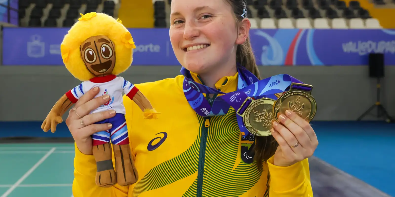 Imagem referente a Brasil encerra Internacional de parabadminton com 8 medalhas de ouro