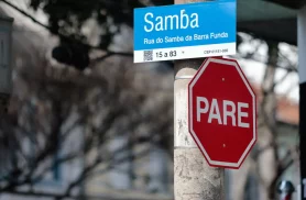 Em São Paulo, rua é renomeada em homenagem à história do samba Em São Paulo, rua é renomeada em homenagem à história do samba