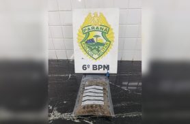 PM apreende 57 gramas de maconha durante atendimento a ocorrência no Bairro Neva