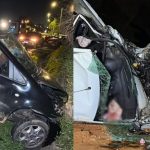 Imagem relativa a Motorista morre e sete vítimas ficam feridas em colisão frontal na PR-423