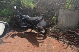 Moto furtada durante a madrugada é recuperada pela Guarda Municipal