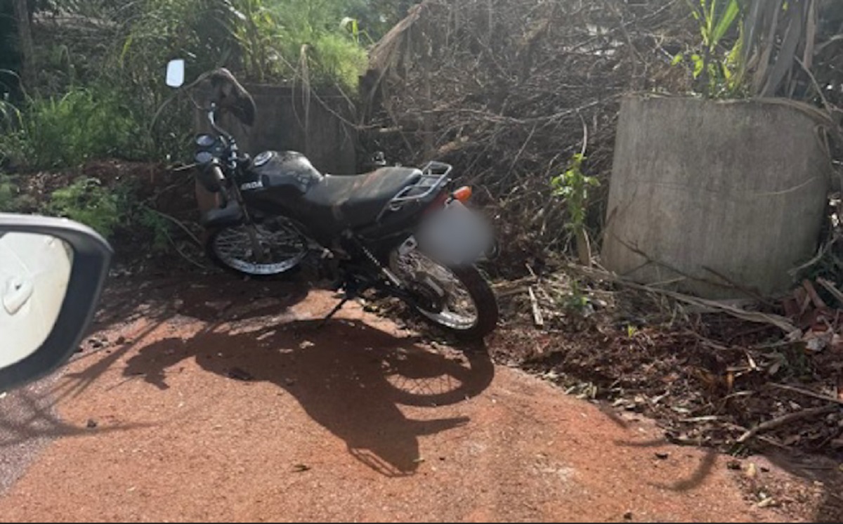 Moto furtada durante a madrugada é recuperada pela Guarda Municipal