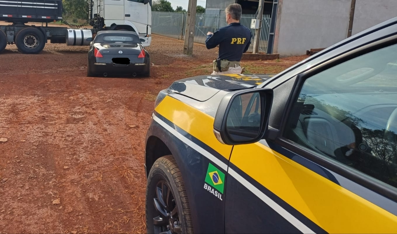 Homem tenta atropelar policial da PRF durante abordagem na BR-277 e acaba preso após perseguição
