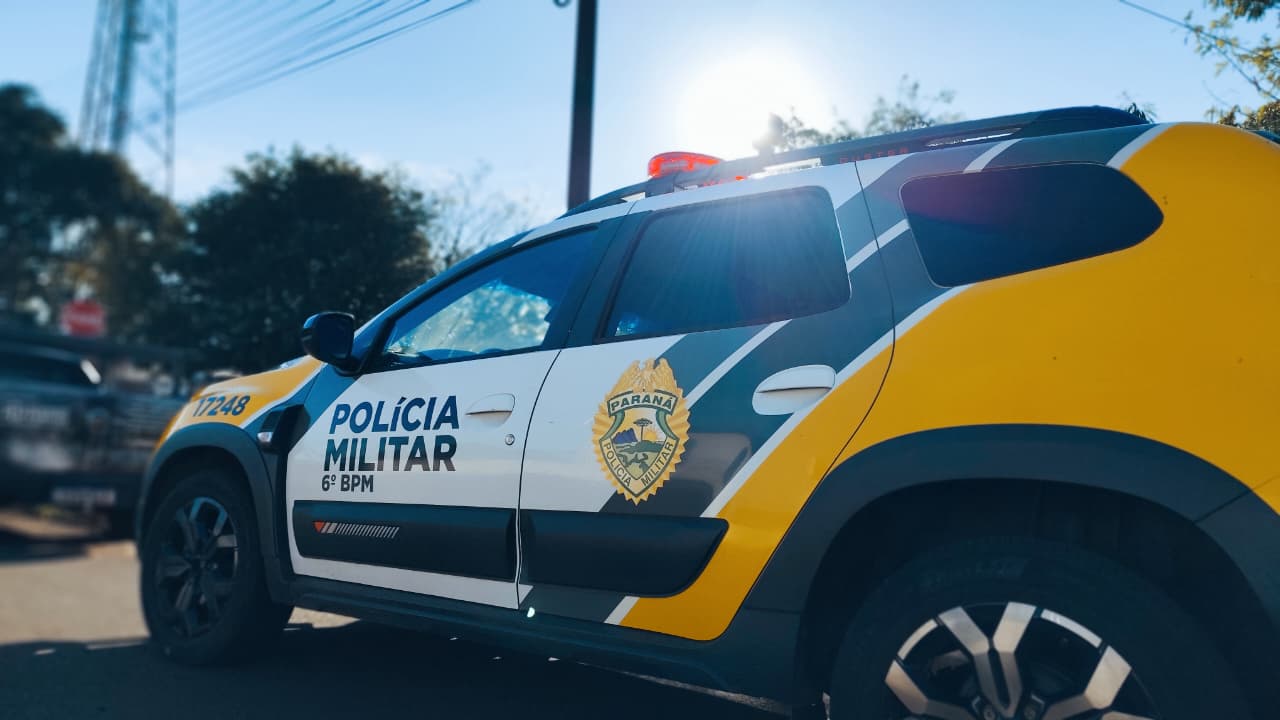 Imagem referente a Homem com mandado de prisão é detido durante buscas após roubo no Bairro Santa Cruz, em Cascavel