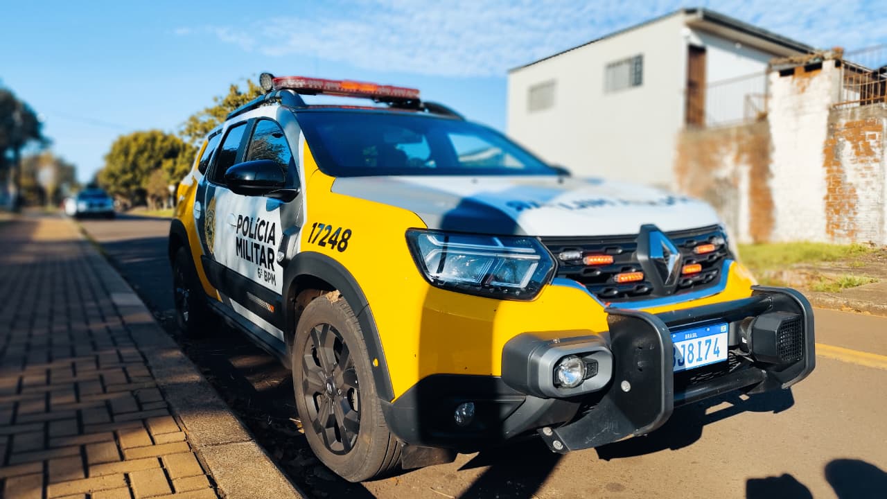 Imagem referente a PM apreende Gol com licenciamento vencido e conduzido por motorista sem CNH em Pato Branco